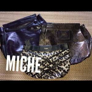 MICHE Satchels! 🖤💜💛