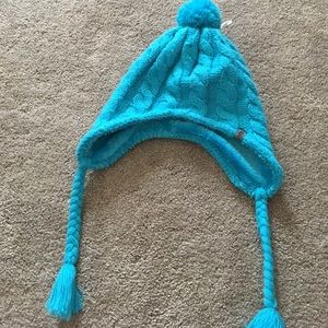 Girls north face beanie