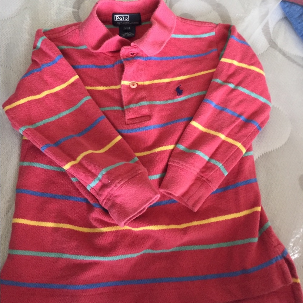 Toddler polo top