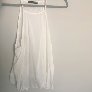 White brandy melville crop