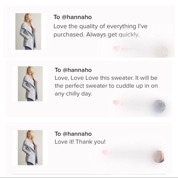 LAST ONE!! Open Front Double Breasted Cardigan - Picture 5 of 5