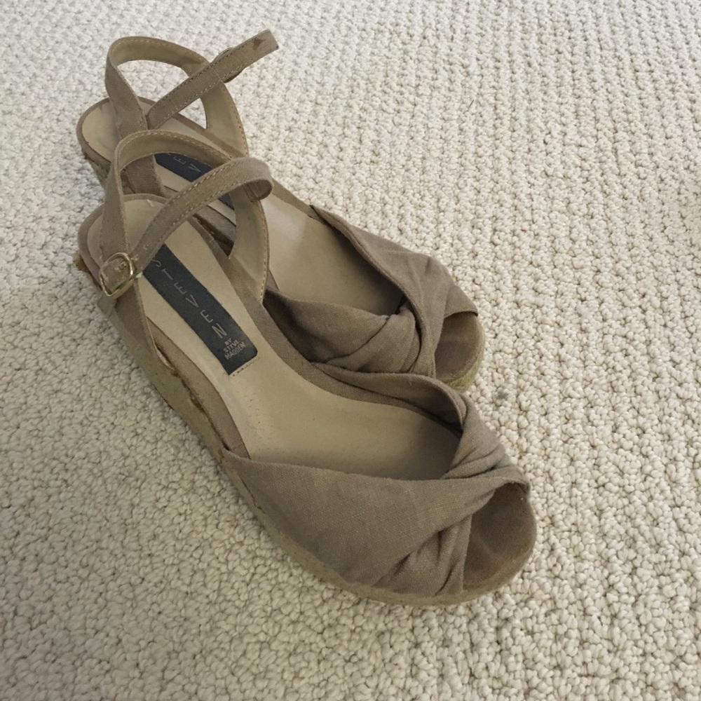 Steven by Steve Madden platform wedge espadrille