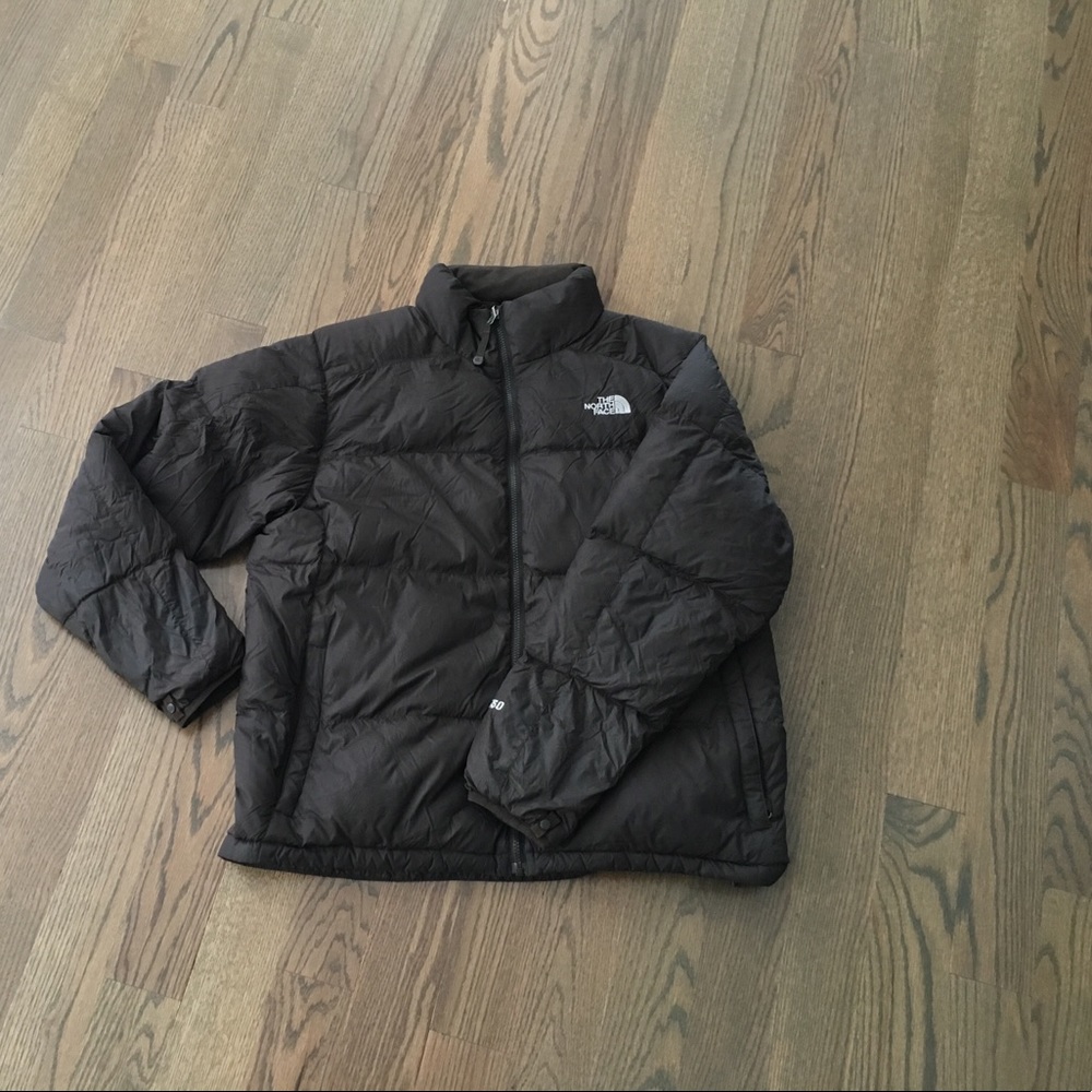 NORTH FACE- brown ski jacket, size L