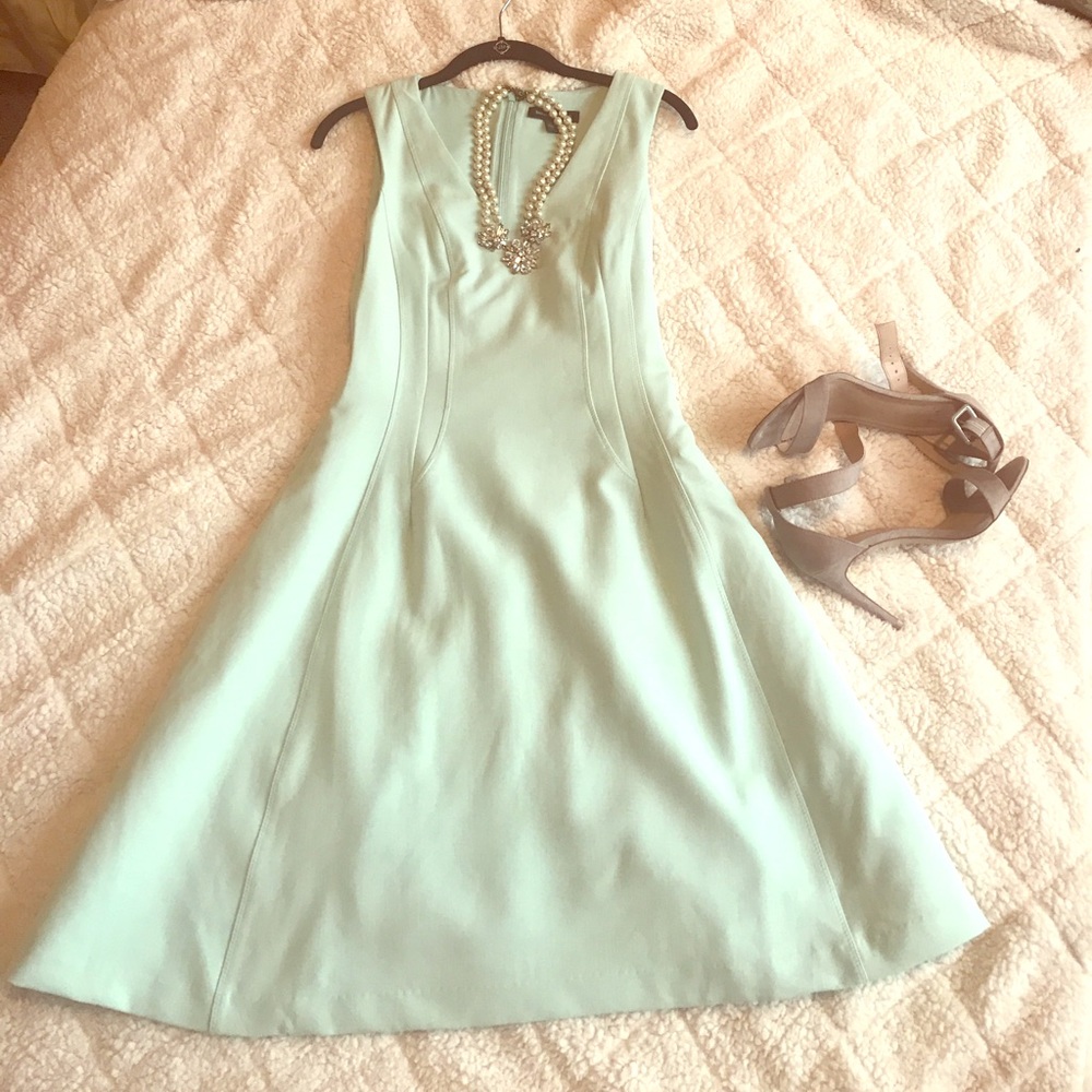 Banana Republic mint green dress
