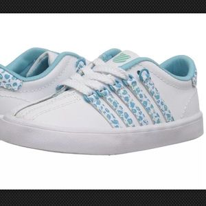 K-Swiss Classic Toddler White/Bachelor Button 3.5