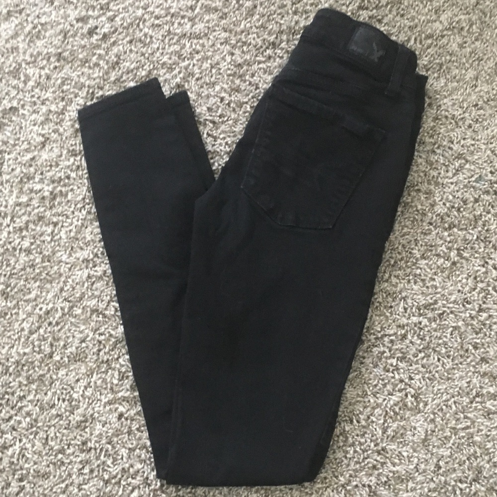 Black American Eagle Jeggings