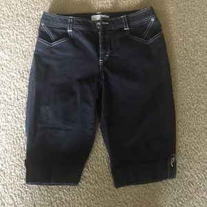 Tribal Jean Shorts