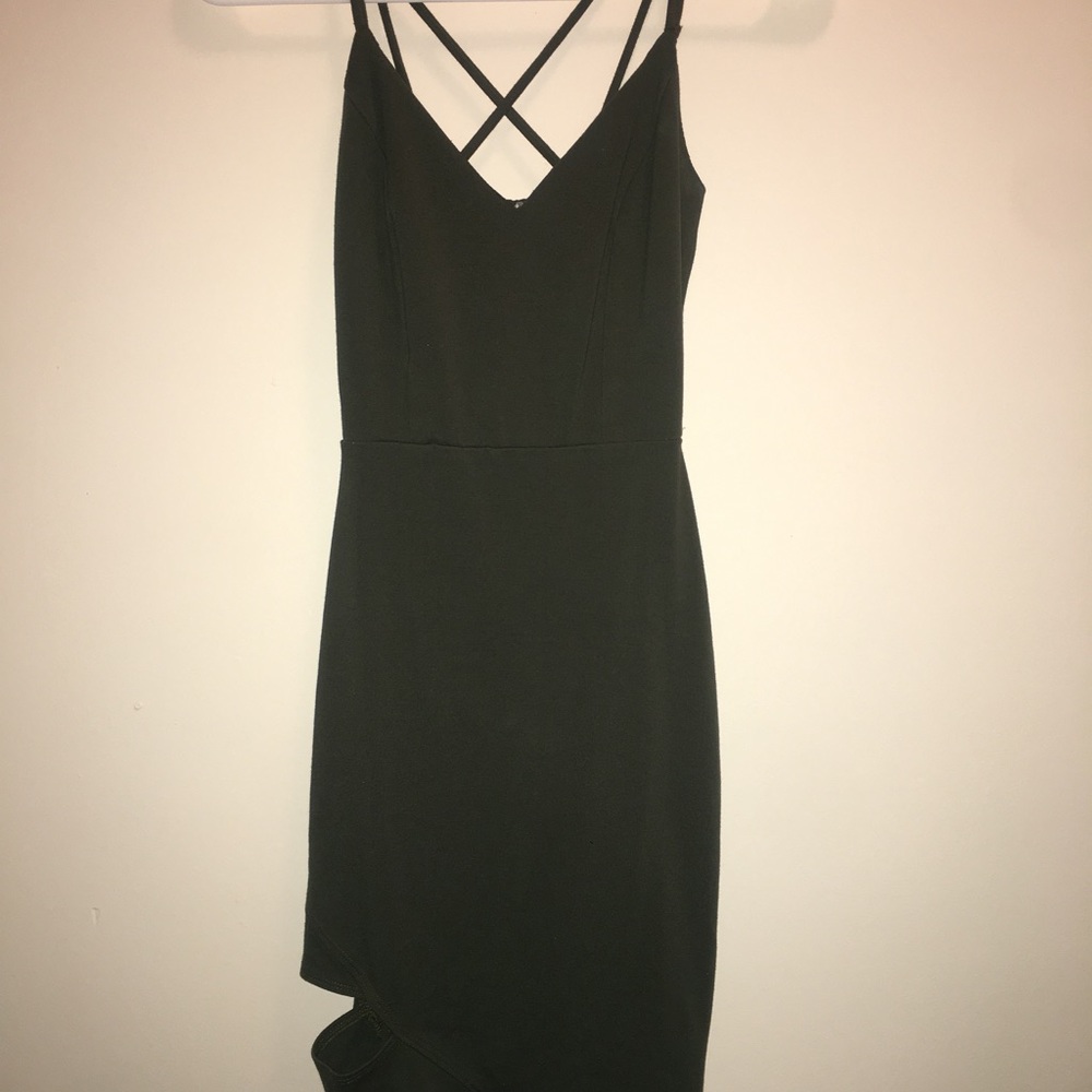 Olive Green Dress