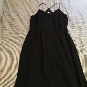 J. Crew Factory Black Maxi Dress