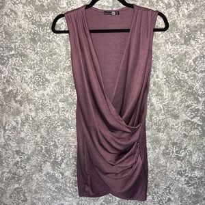 Purple Shimmer Party Dress