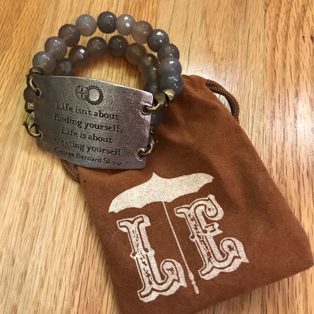 LE (Lenny & Eva) inspirational bracelet
