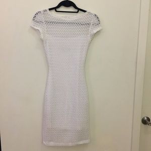 B Darlin Dresses - White Multi-Layer Dress B Darlin Dresses - White Multi-Layer Dress