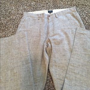 J. Crew the Sutton linen chino!