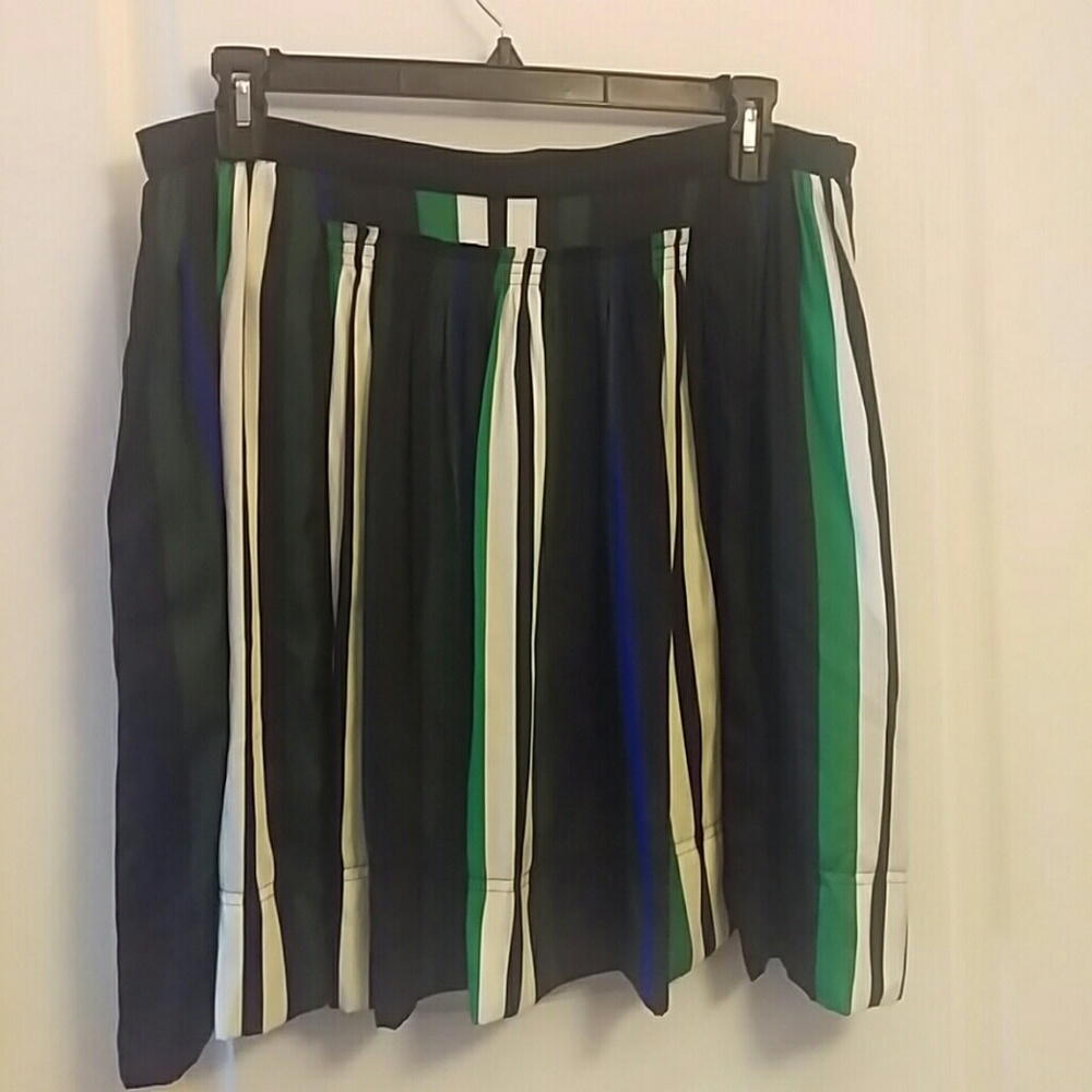 Banana Republic Striped Midi skirt