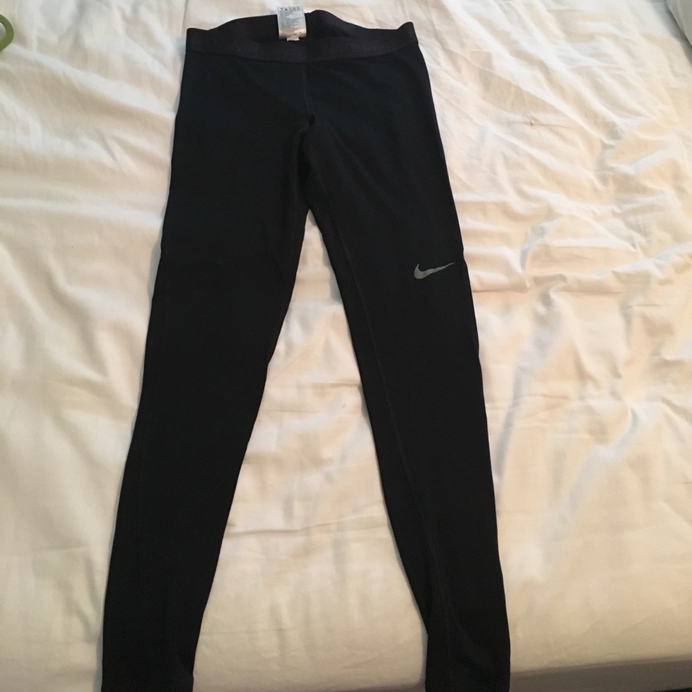 Nike Running Tights - Black - Size Small