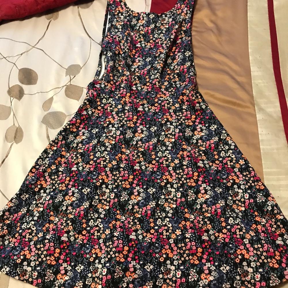 Floral print dress