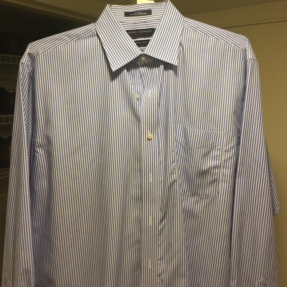 Daniel Cremieux Men's Button Down Dress Shirt