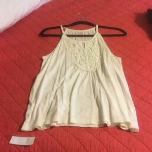 Beaded tank top loft