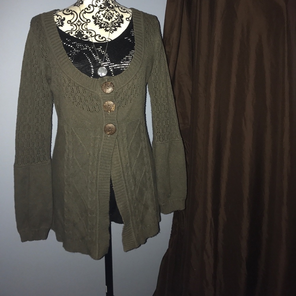 Pre-owned Cardigan/Duster/Sweater