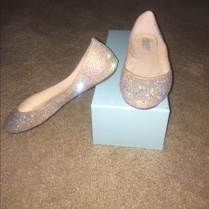 Betsy Johnson sequined flats