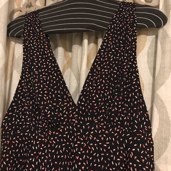 Forever 21 Deep V Back Printed Dress - Picture 3 of 3