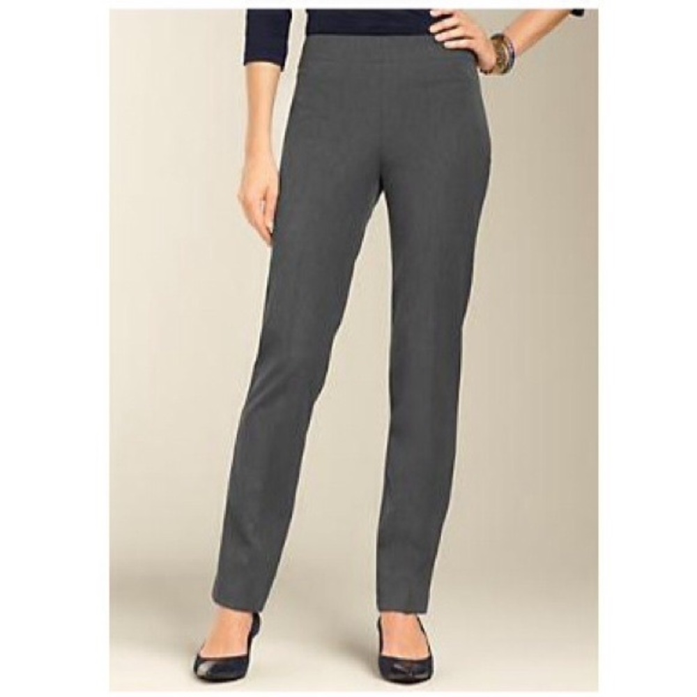 Talbots "Heritage" SZ 8 gray slacks