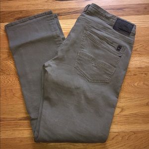 Buffalo Six-X Stretch Olive Twill Pant