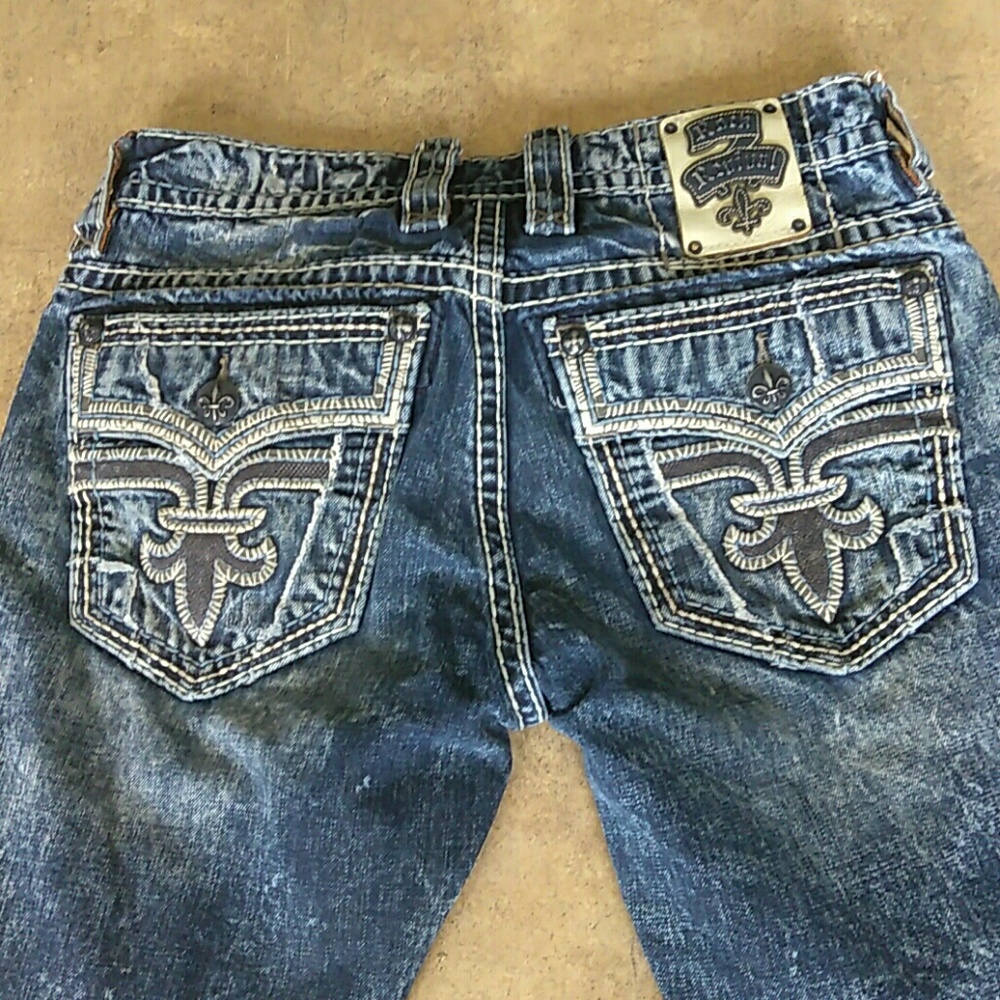 Men's Rock Revival Norvert Slim Straight 31W x 30L