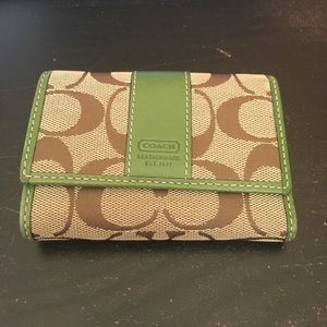 Coach wallet