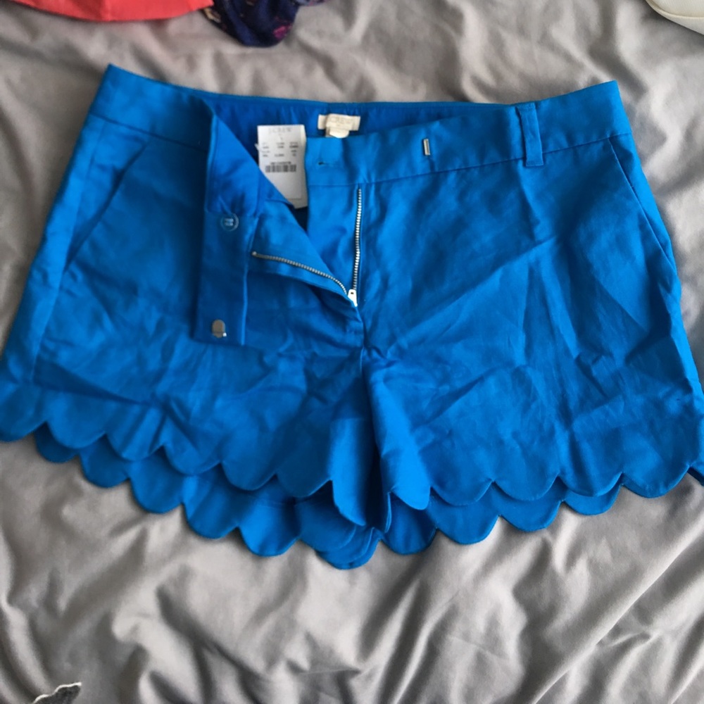 [NWT] JCrew Scalloped Shorts