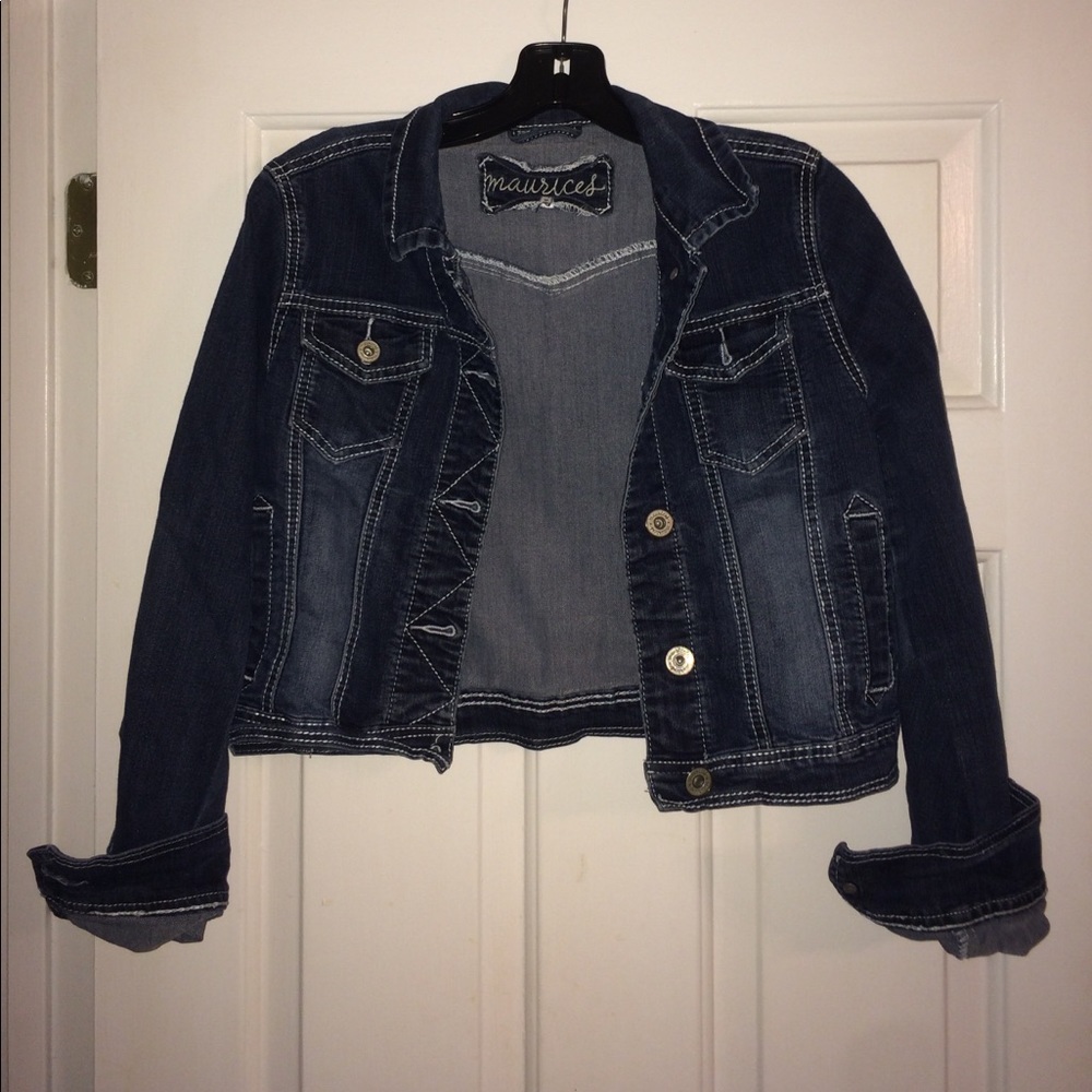 Cropped Denim Jacket