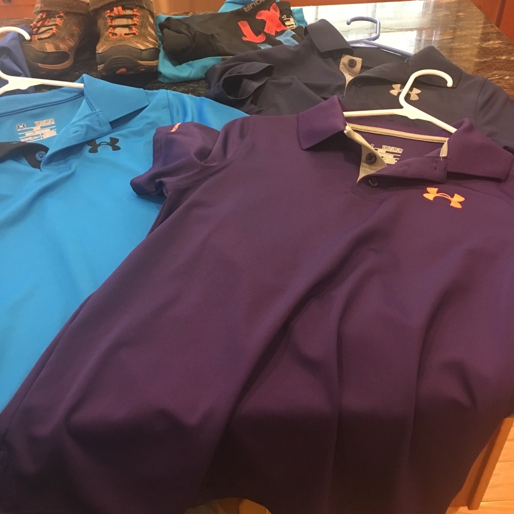 Boys Under Armour Polo