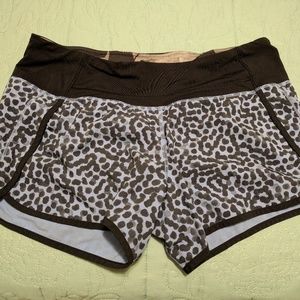 Lululemon speed shorts
