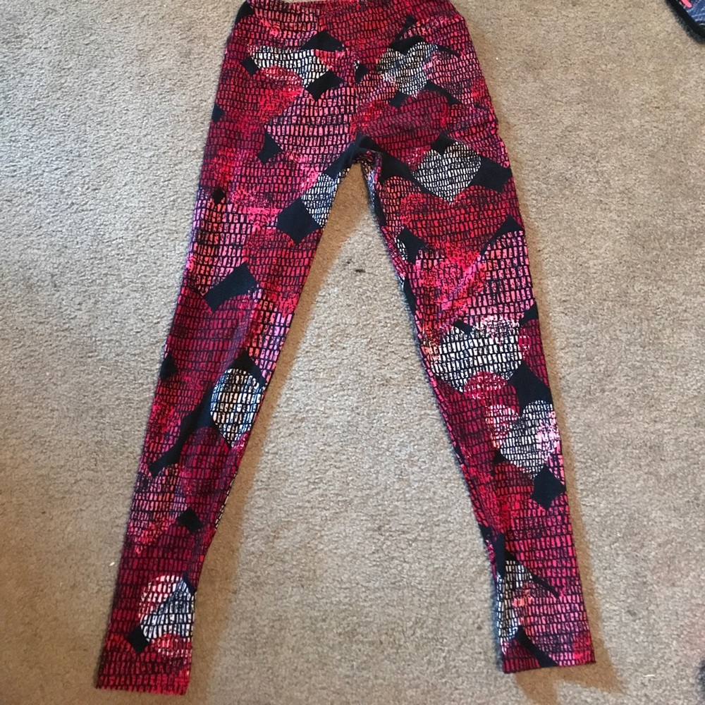 Lularoe Valentines OS Leggings