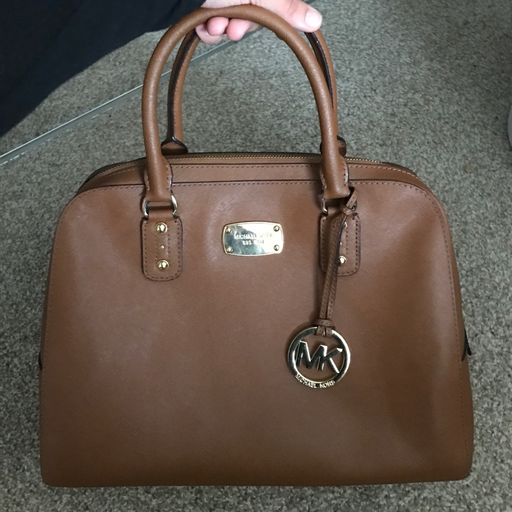 Michael Kors brown handbag