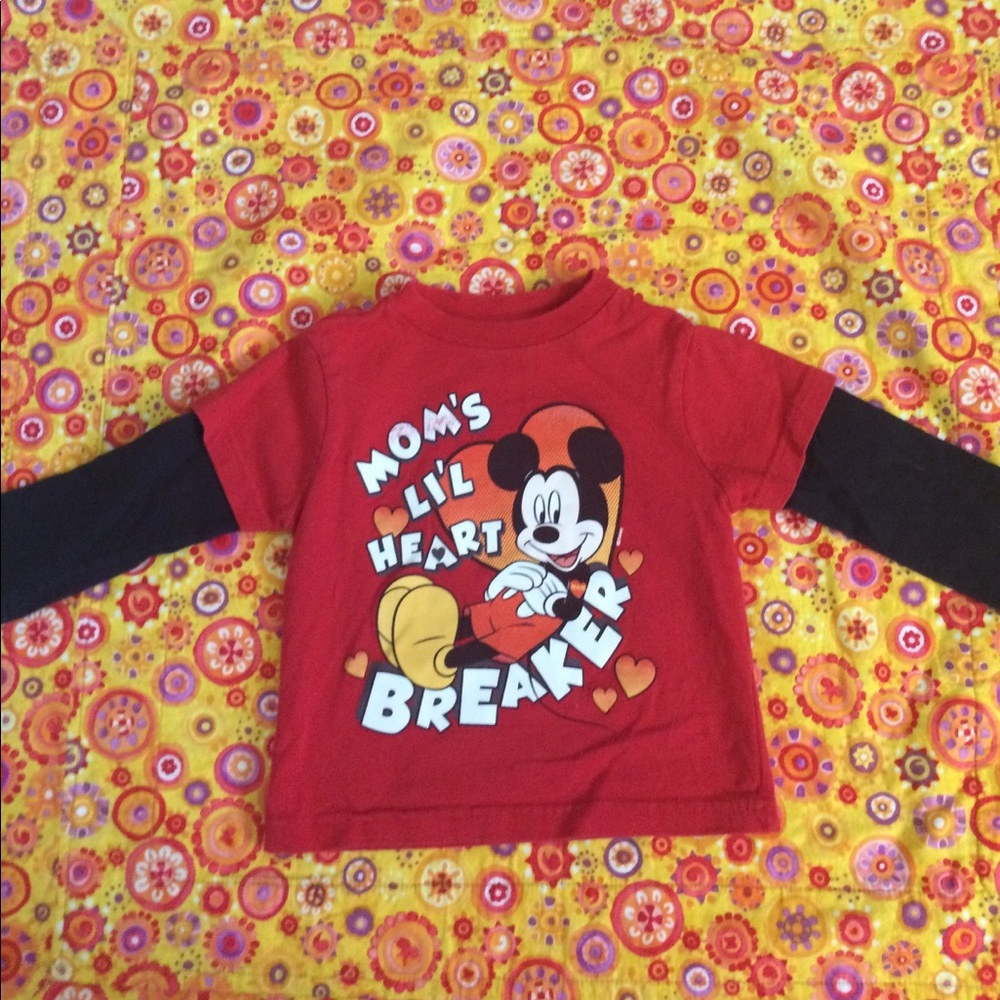 Mickey Mouse "Mom's lil heartbreaker" tee