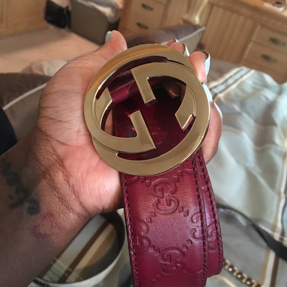 Gucci gently used belt