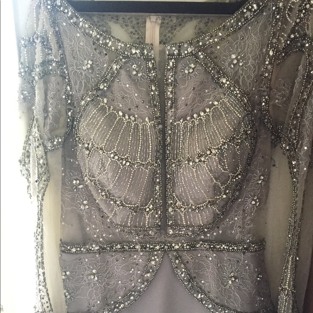 Long Sleeve, Camille La Vie Evening Gown