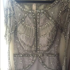 Long Sleeve, Camille La Vie Evening Gown