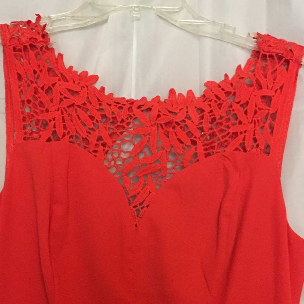 Niki Biki lace border dress.  Size M