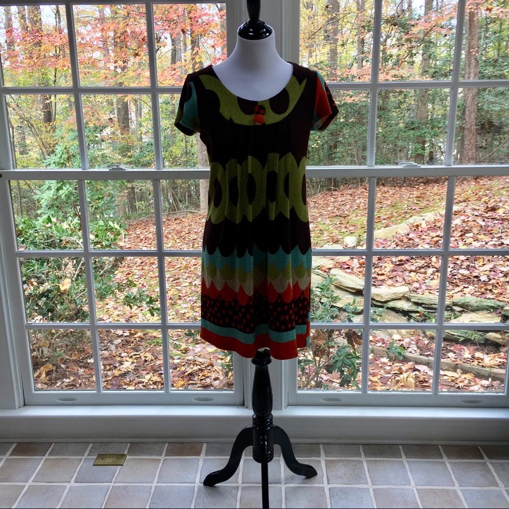 Cozy empire-waist tunic, super soft knit sz M