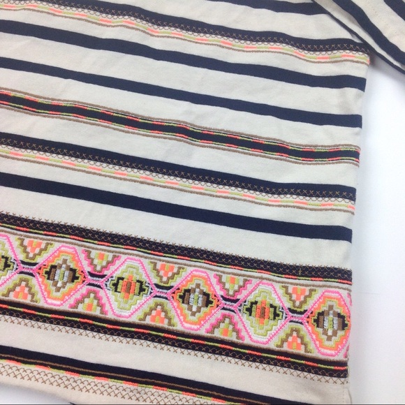 J. Crew Stitchwork Stripe Top - Picture 3 of 8