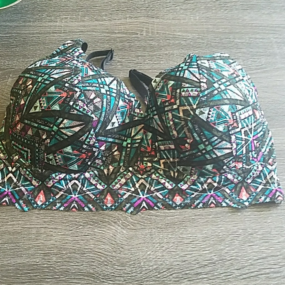 Aztec print bralette