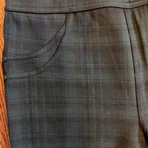 Plaid skinny pants!