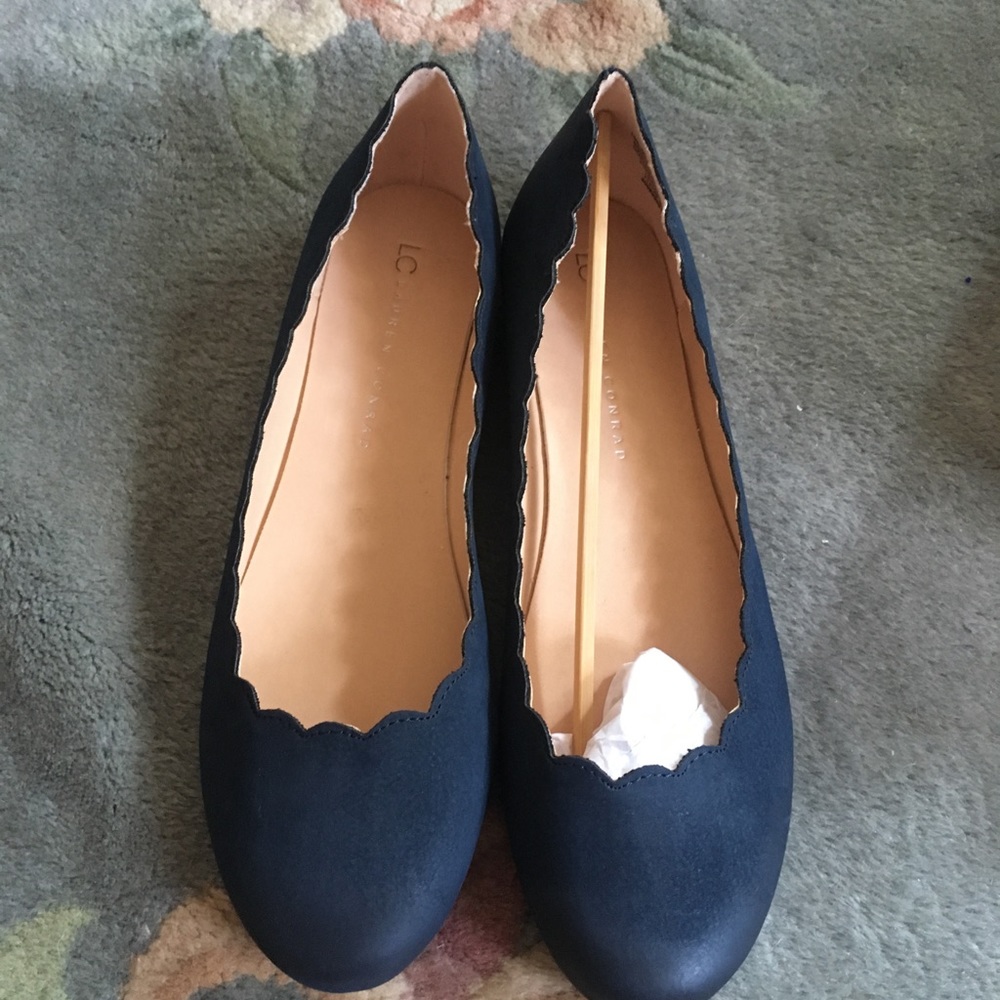 Blue flats