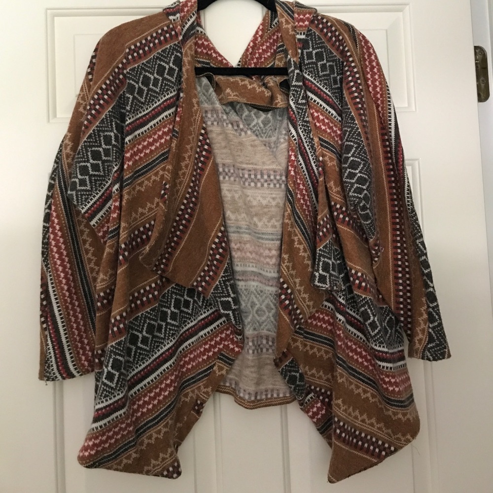 Hooded Aztec Sweater (From LF by Mags&Pye)