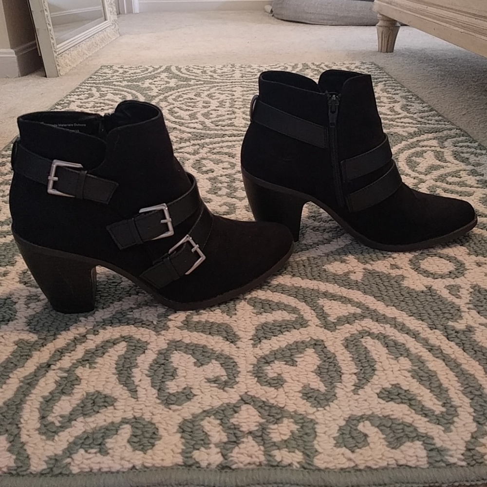 Ankle Strappy Boots with heels