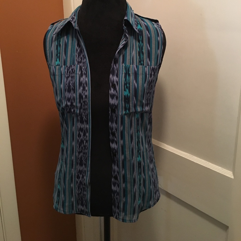 Sheer Sleeveless Top by Reformed