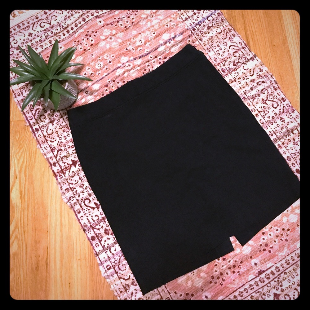 Black Pencil Skirt