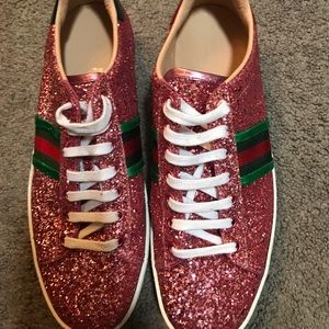Gucci Glitter Sneakers